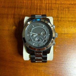 Michael Kors men’s watch titanium/ silver